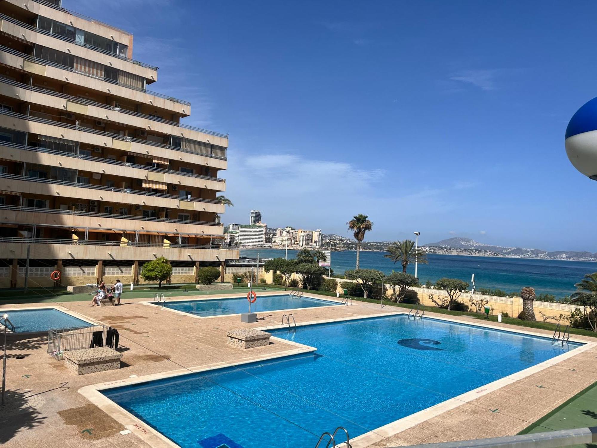 Calpe Apartamento Lujoso 30M De La Playa A Estrenar Wifi Aire Piscina Екстер'єр фото